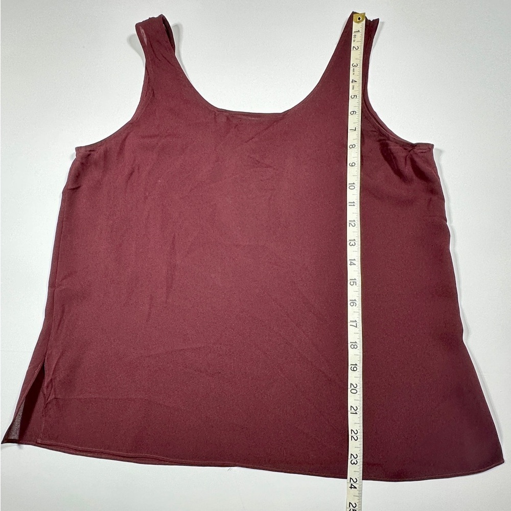 Woman’s Vintage Silk Tank Top HARARI Size Medium​​ - Picture 3 of 5